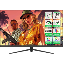 GamePower 27″ Sonic T80 Flat Fast IPS 180HZ 0.5Ms QHD 2K Gaming Monitör (Sıfır Ölü Piksel Garantili)