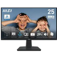 MSI Pro MP251DE 24.5″ 1920x1080 1ms 100Hz IPS Anti-Glare Full HD Monitör