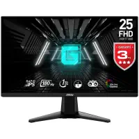 MSI 24.5″ G255FDE 1920x1080 (FHD) 16:9 FLAT RAPID IPS 180HZ 1MS FreeSync Gaming (Oyuncu) Monitör  