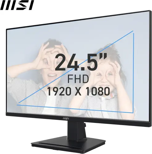 MSI Pro MP252DE 24.5″ 1920x1080 1ms 100Hz IPS Anti-Glare Full HD Monitör