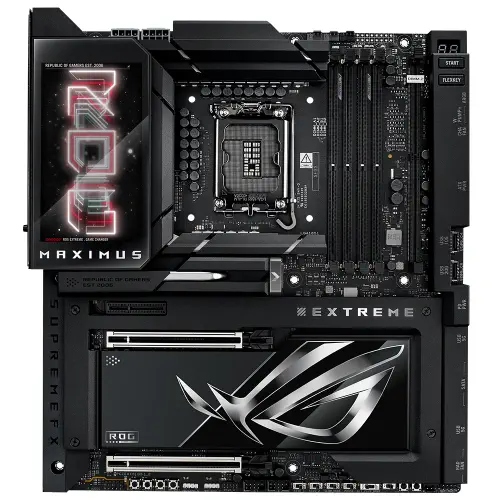 ASUS ROG MAXIMUS Z890 EXTREME Intel LGA1851 Z890 DDR5 8800+MHz(OC) E-ATX Gaming (Oyuncu) Anakart