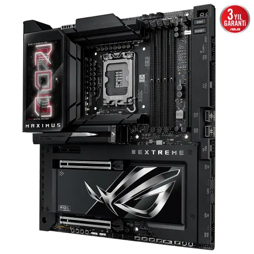 ASUS ROG MAXIMUS Z890 EXTREME Intel LGA1851 Z890 DDR5 8800+MHz(OC) E-ATX Gaming (Oyuncu) Anakart