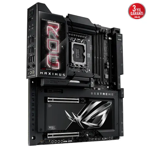 ASUS ROG MAXIMUS Z890 EXTREME Intel LGA1851 Z890 DDR5 8800+MHz(OC) E-ATX Gaming (Oyuncu) Anakart