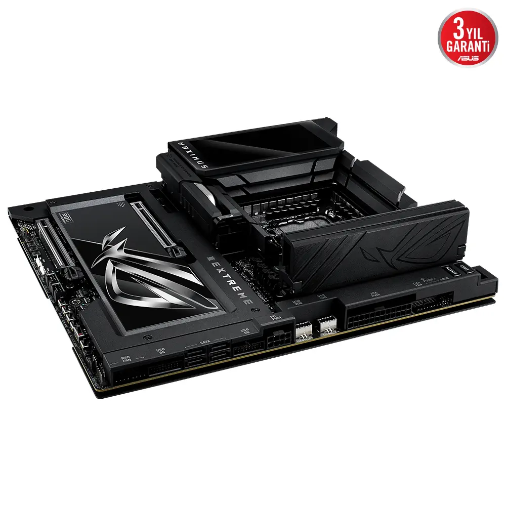 ASUS ROG MAXIMUS Z890 EXTREME Intel LGA1851 Z890 DDR5 8800+MHz(OC) E-ATX Gaming (Oyuncu) Anakart