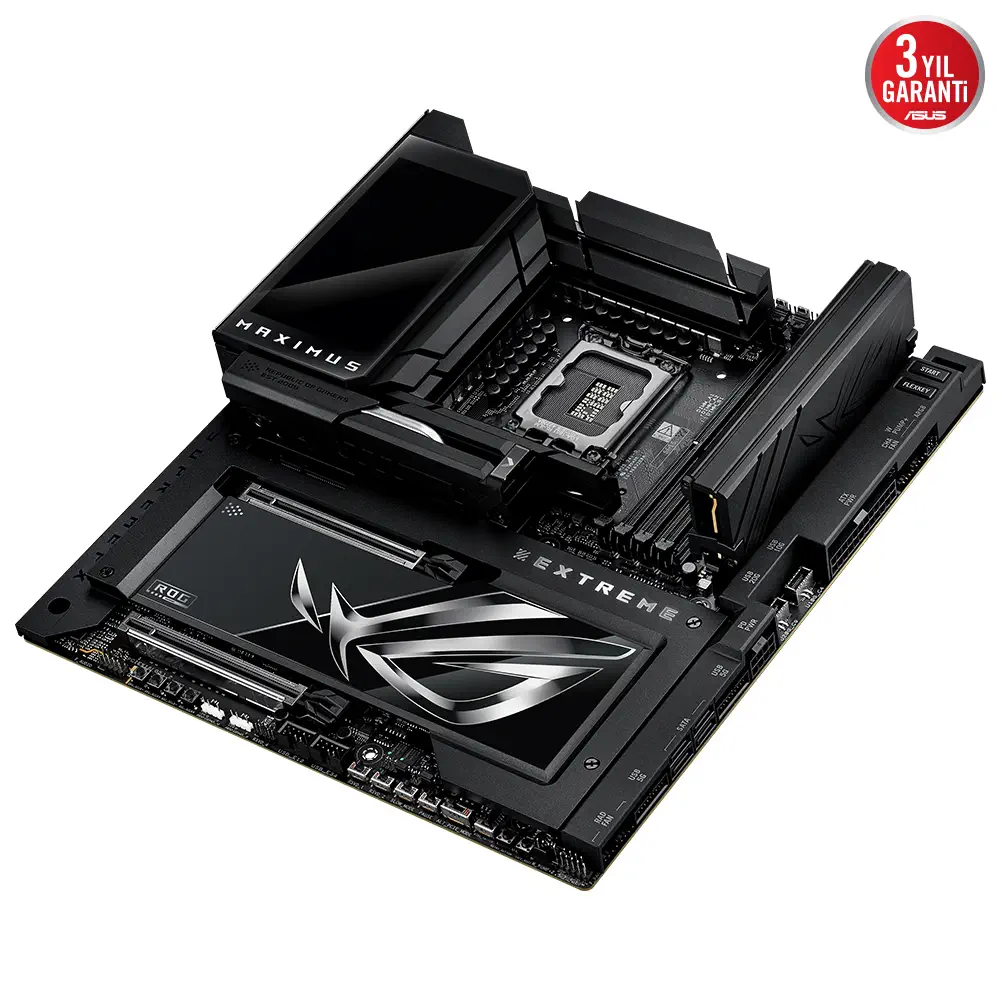 ASUS ROG MAXIMUS Z890 EXTREME Intel LGA1851 Z890 DDR5 8800+MHz(OC) E-ATX Gaming (Oyuncu) Anakart