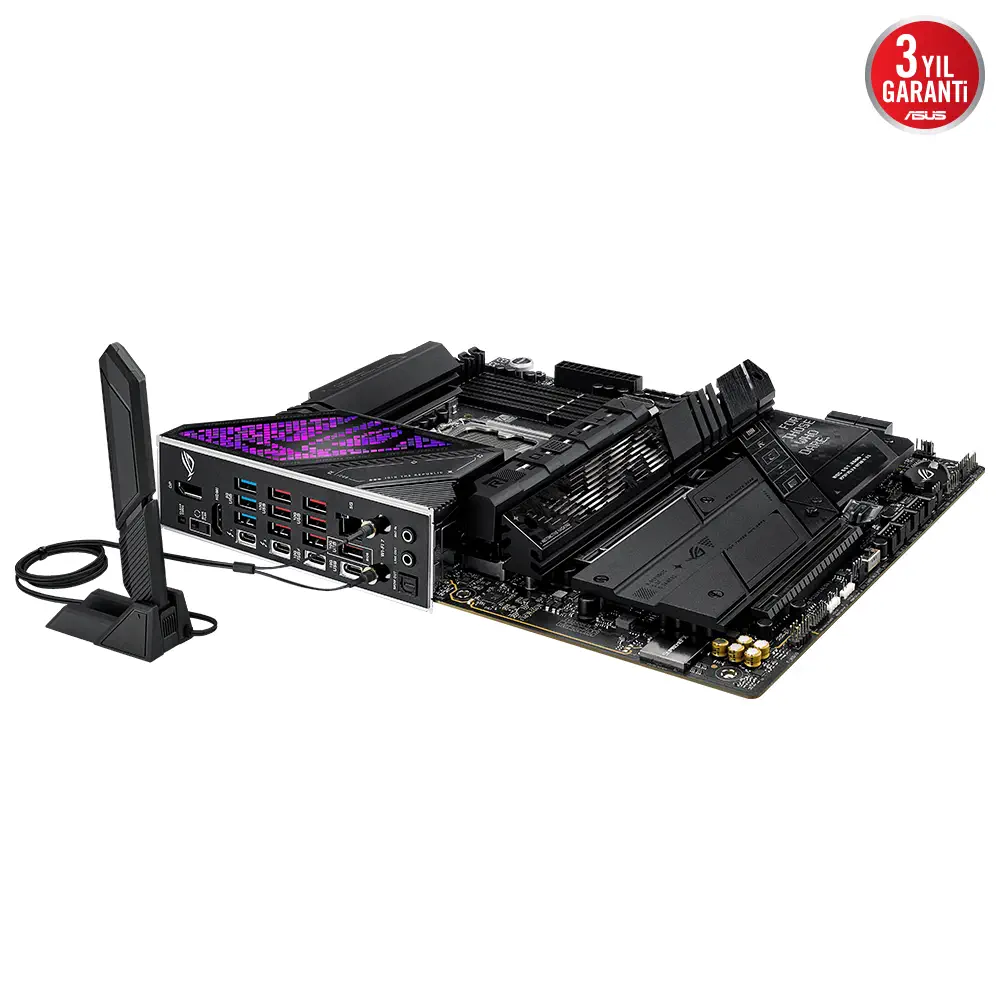 ASUS ROG STRIX Z890-E GAMING WIFI Intel LGA1851 Z890 DDR5 8800+MHz(OC) ATX Gaming (Oyuncu) Anakart