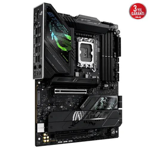 ASUS ROG STRIX Z890-F GAMING WIFI Intel LGA1851 Z890 DDR5 8800+MHz(OC) ATX Gaming (Oyuncu) Anakart