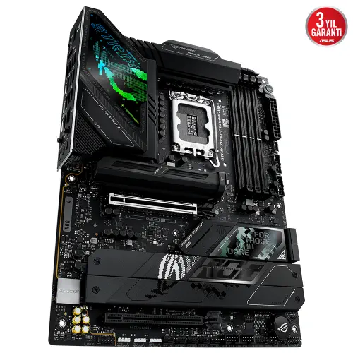 ASUS ROG STRIX Z890-F GAMING WIFI Intel LGA1851 Z890 DDR5 8800+MHz(OC) ATX Gaming (Oyuncu) Anakart