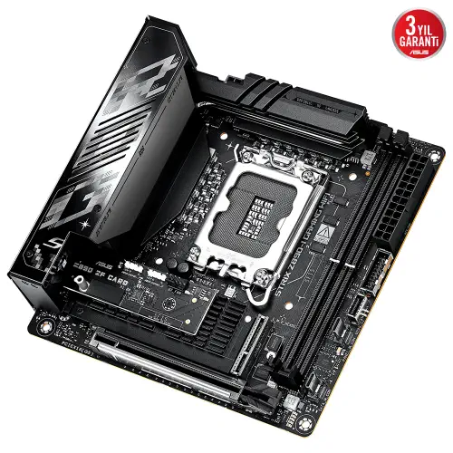 ASUS ROG STRIX Z890-I GAMING WIFI Intel LGA1851 Z890 DDR5 8800+MHz(OC) Mini ITX Gaming (Oyuncu) Anakart