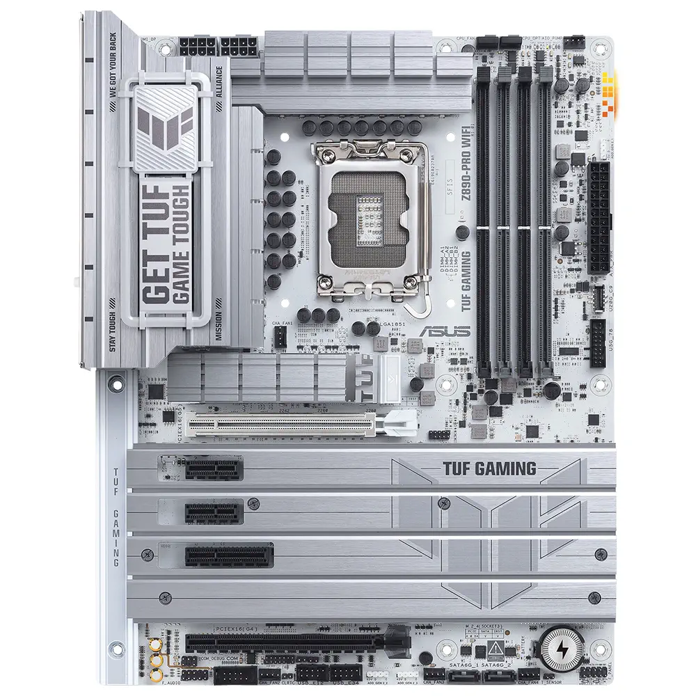 ASUS TUF GAMING Z890-PRO WIFI Intel LGA1851 Z890 DDR5 9066+MHz(OC) ATX Gaming (Oyuncu) Anakart