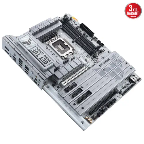 ASUS TUF GAMING Z890-PRO WIFI Intel LGA1851 Z890 DDR5 9066+MHz(OC) ATX Gaming (Oyuncu) Anakart