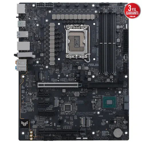 ASUS TUF GAMING Z890-PLUS WIFI Intel LGA1851 Z890 DDR5 9066+MHz(OC) ATX Gaming (Oyuncu) Anakart