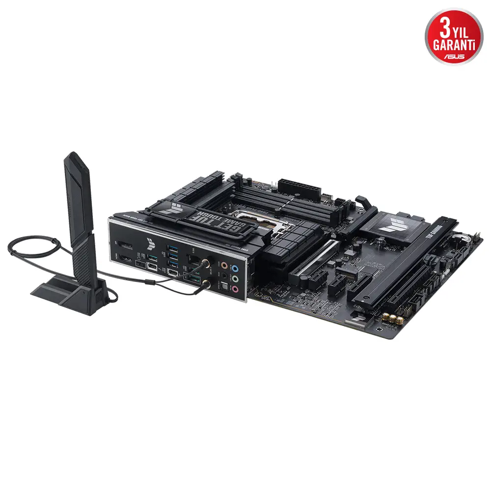 ASUS TUF GAMING Z890-PLUS WIFI Intel LGA1851 Z890 DDR5 9066+MHz(OC) ATX Gaming (Oyuncu) Anakart