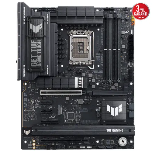 ASUS TUF GAMING Z890-PLUS WIFI Intel LGA1851 Z890 DDR5 9066+MHz(OC) ATX Gaming (Oyuncu) Anakart