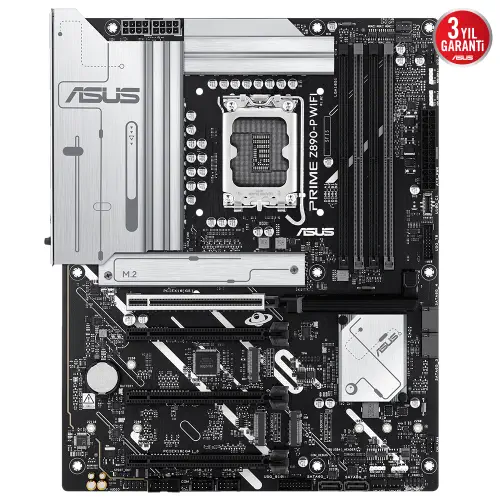 ASUS PRIME Z890-P WIFI Intel LGA1851 Z890 DDR5 8400+MHz(OC) ATX Gaming (Oyuncu) Anakart