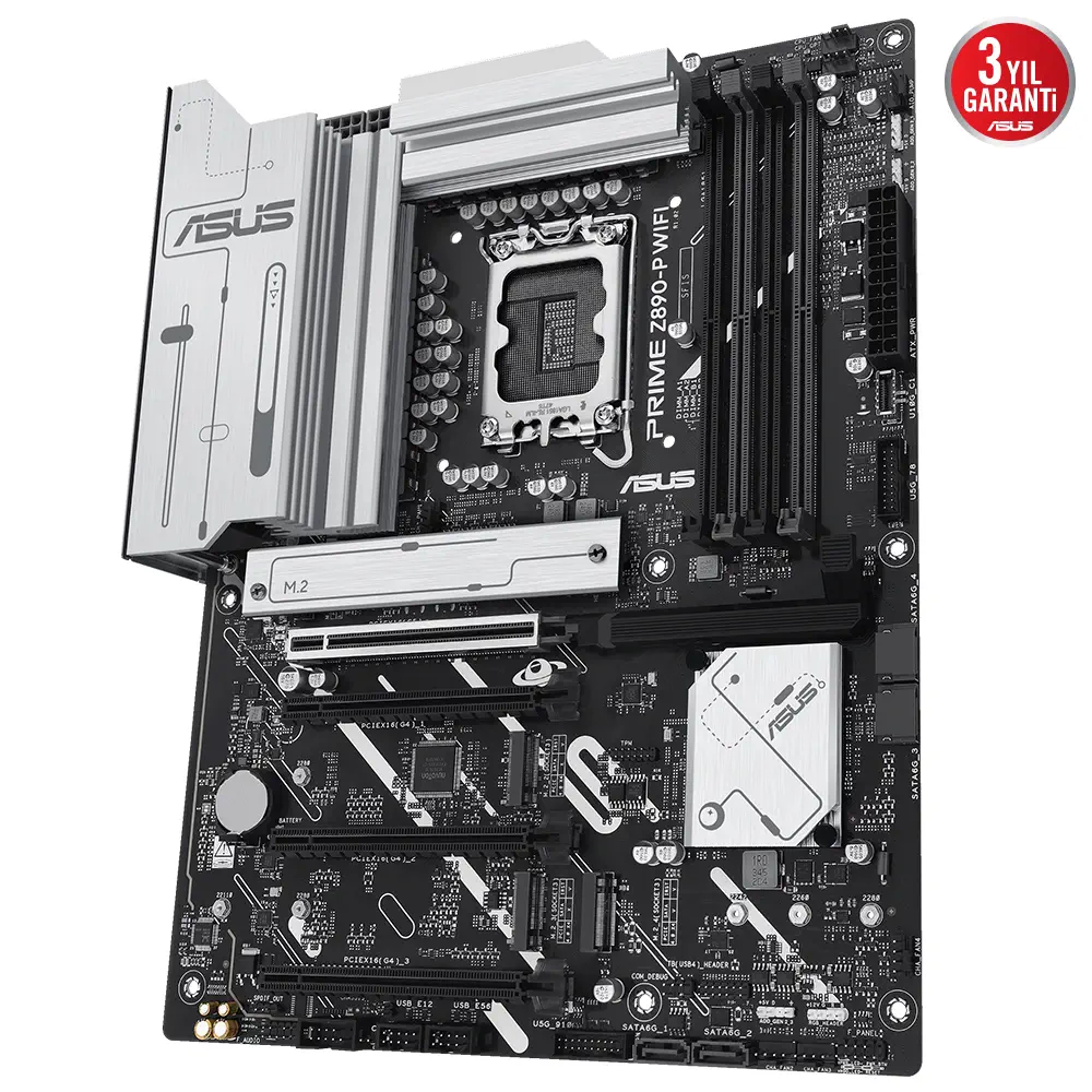 ASUS PRIME Z890-P WIFI Intel LGA1851 Z890 DDR5 8400+MHz(OC) ATX Gaming (Oyuncu) Anakart