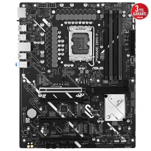 ASUS PRIME Z890-P Intel LGA1851 Z890 DDR5 8400+MHz(OC) ATX Gaming (Oyuncu) Anakart