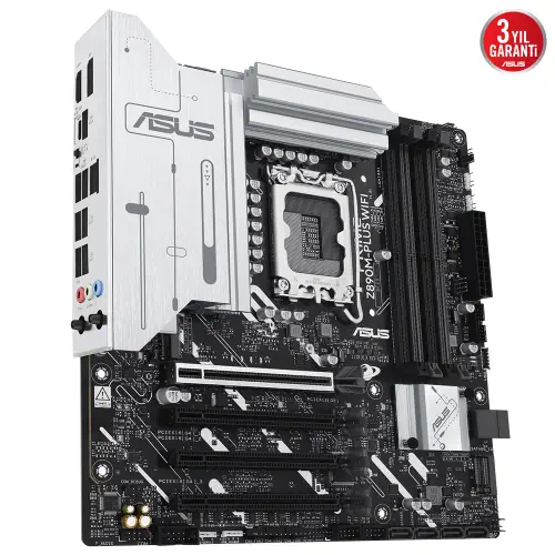 ASUS PRIME Z890M-PLUS WIFI Intel LGA1851 Z890 DDR5 8400+MHz(OC) ATX Gaming (Oyuncu) Anakart