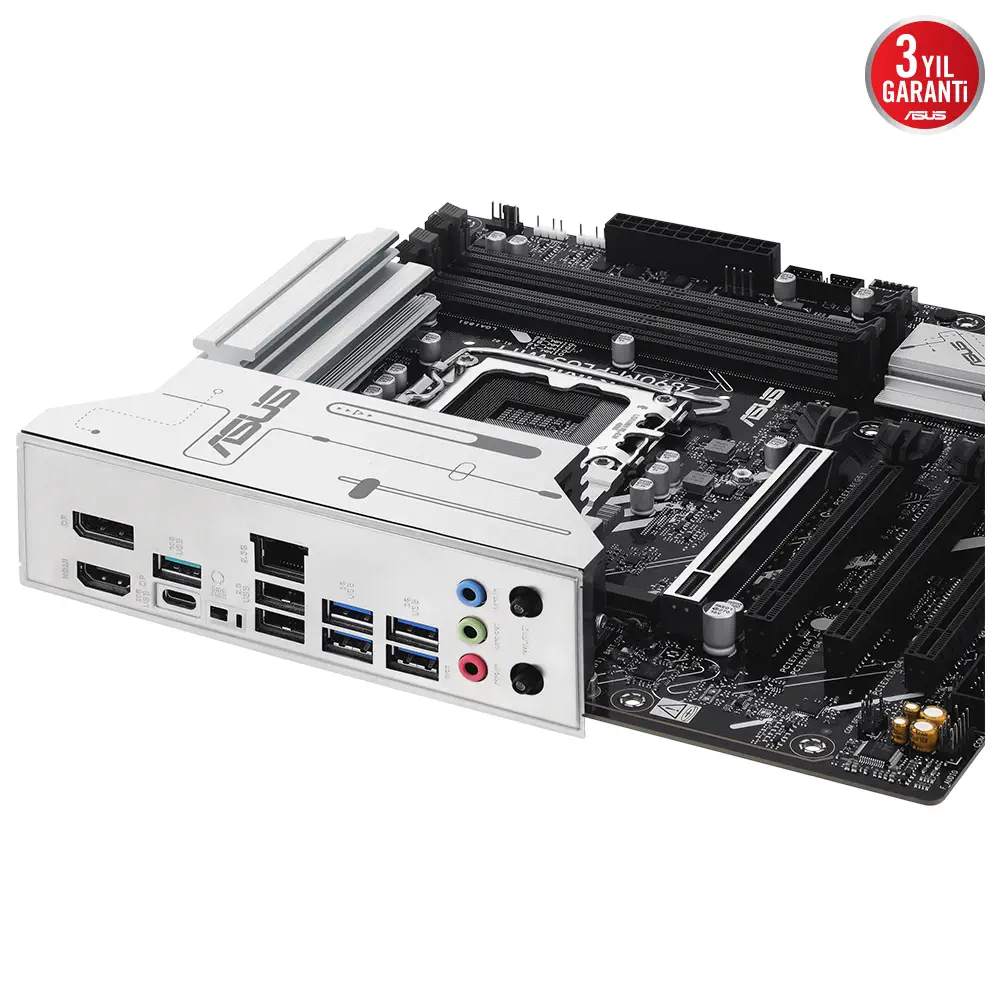 ASUS PRIME Z890M-PLUS WIFI Intel LGA1851 Z890 DDR5 8400+MHz(OC) ATX Gaming (Oyuncu) Anakart