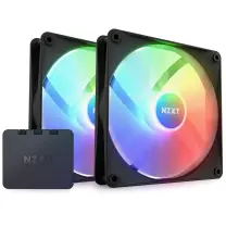 NZXT F140RGB Core RF-R14DF-B1 140mm İkili Siyah Kasa Fanı