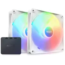 NZXT F140RGB Core RF-R14DF-W1 140mm İkili Beyaz Kasa Fanı