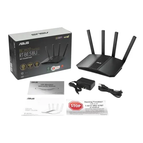 ASUS RT-BE58U WiFi BE3600 Dual Band Wifi 7 Router