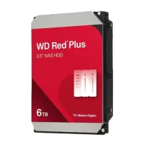 WD Red Plus WD60EFPX  6TB  5400RPM 256MB SATA3 Harddisk