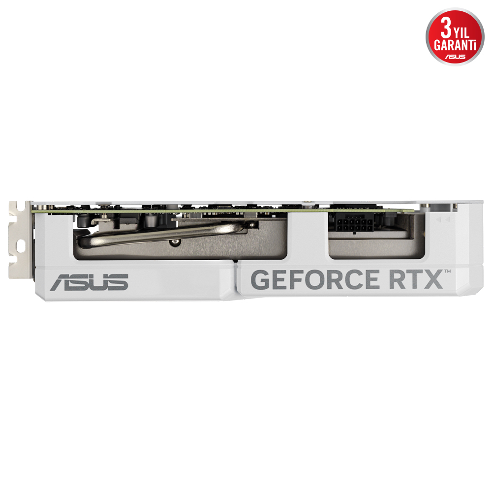 ASUS Dual GeForce RTX 4070 SUPER EVO White OC Edition 12GB GDDR6X 192Bit DX12 DLSS 3 Gaming (Oyuncu) Ekran Kartı