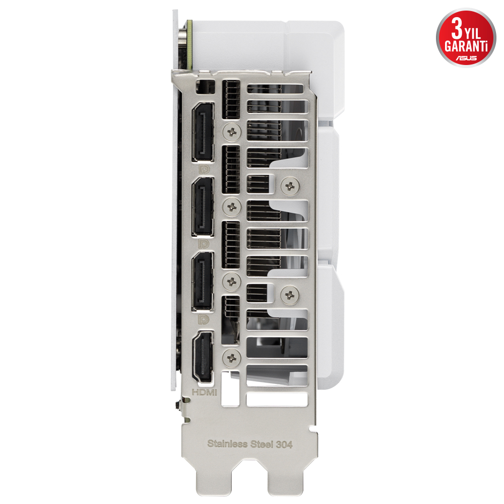 ASUS Dual GeForce RTX 4070 SUPER EVO White OC Edition 12GB GDDR6X 192Bit DX12 DLSS 3 Gaming (Oyuncu) Ekran Kartı