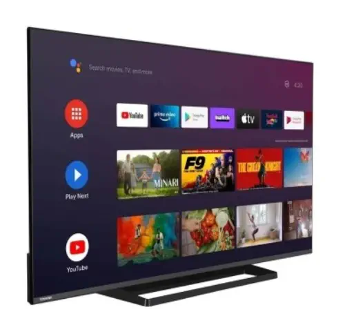 Toshiba 43UA3E63DT 4K Ultra HD 43″ 109 Ekran Uydu Alıcılı Android Smart LED TV