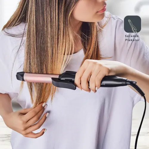 Homend Hairmony 4605H 2in1 Saç Düzleştirici ve Maşa