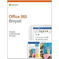 Microsoft Office 365 Bireysel Türkçe Kutu 1 Yıl QQ2-01770