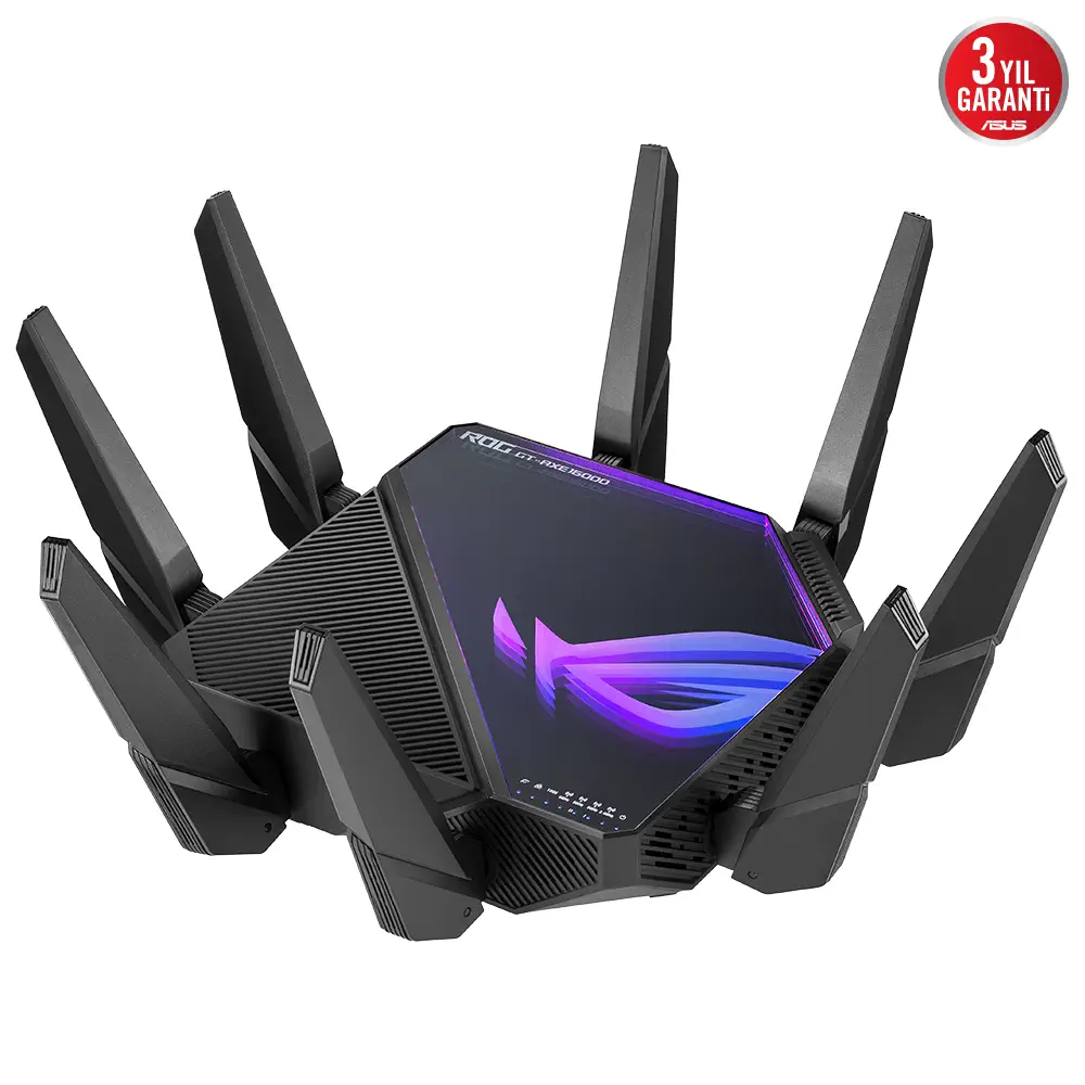 ASUS ROG Rapture GT-AXE16000 10 Port Quand Band Wifi 6E Gaming Router