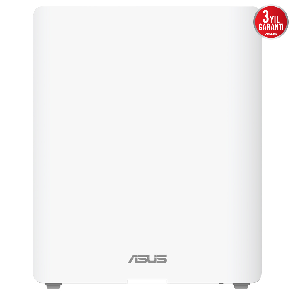 ASUS ZenWiFi BQ16 (W-2-PK) BE25000 Dört Bantlı Wi-Fi 7 Mesh Sistemi (Beyaz, İkili Paket)