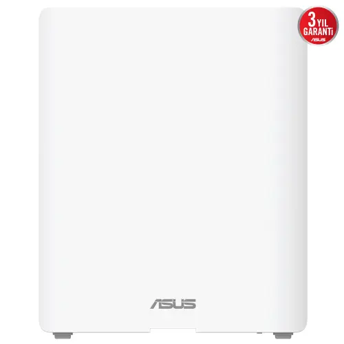 ASUS ZenWiFi BQ16 (W-2-PK) BE25000 Dört Bantlı Wi-Fi 7 Mesh Sistemi (Beyaz, İkili Paket)