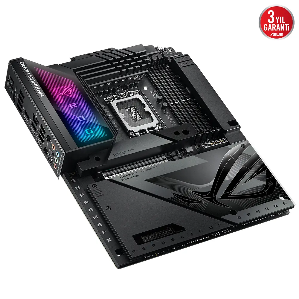 ASUS ROG Maximus Z790 Hero BTF Intel Z790 Soket LGA1700 DDR5 8000(OC)MHz ATX Gaming (Oyuncu) Anakart 