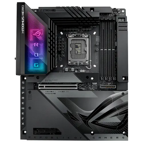 ASUS ROG Maximus Z790 Hero BTF Intel Z790 Soket LGA1700 DDR5 8000(OC)MHz ATX Gaming (Oyuncu) Anakart 