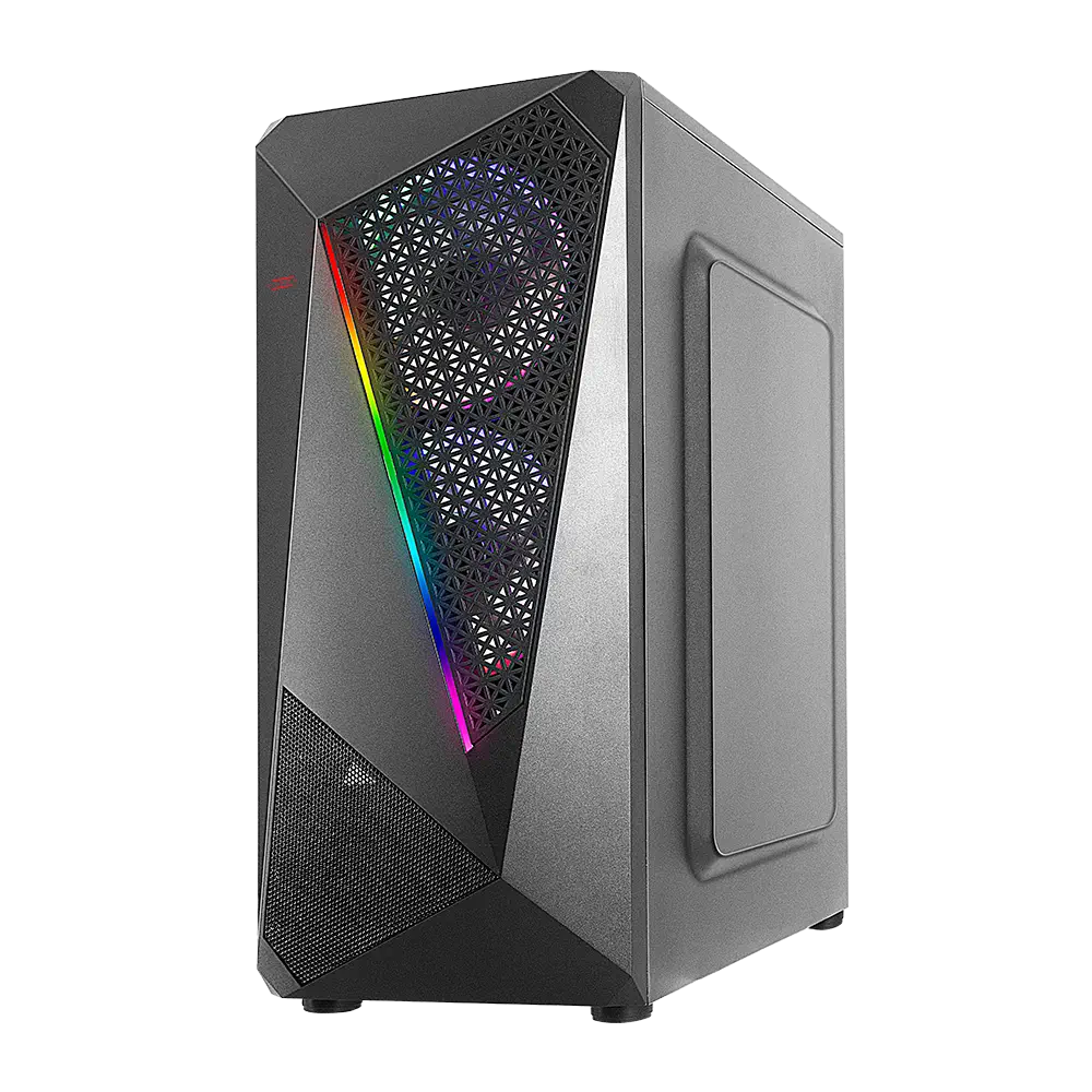 Hiper Lux 600W 3x120mm Rainbow Gaming ATX Kasa 