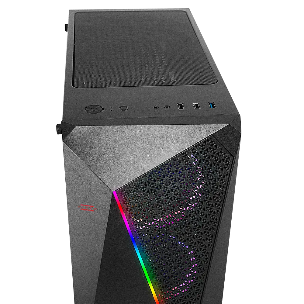 Hiper Lux 600W 3x120mm Rainbow Gaming ATX Kasa 