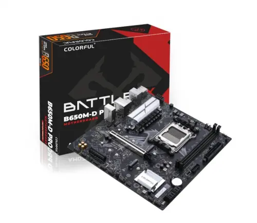 COLORFUL BATTLE-AX B650M-D PRO V14 DDR5 7600Mhz mATX AM5 Gaming (Oyuncu) Anakart