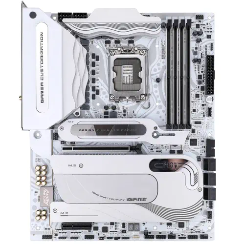 COLORFUL iGame Z890D5 FLOW V20 Beyaz WIFI DDR5 7800Mhz ATX LGA1851 Gaming (Oyuncu) Anakart