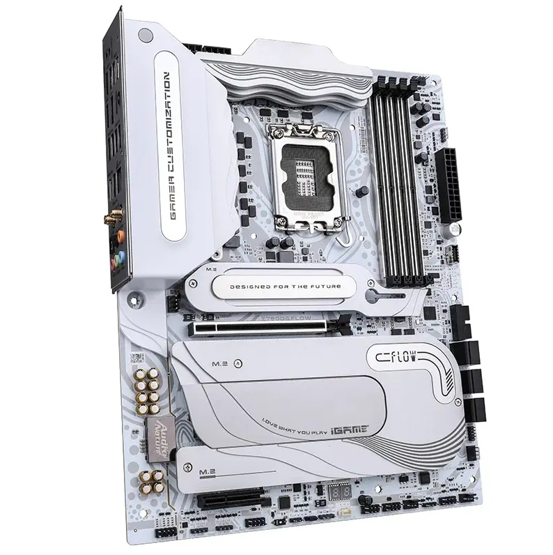 COLORFUL iGame Z890D5 FLOW V20 Beyaz WIFI DDR5 7800Mhz ATX LGA1851 Gaming (Oyuncu) Anakart