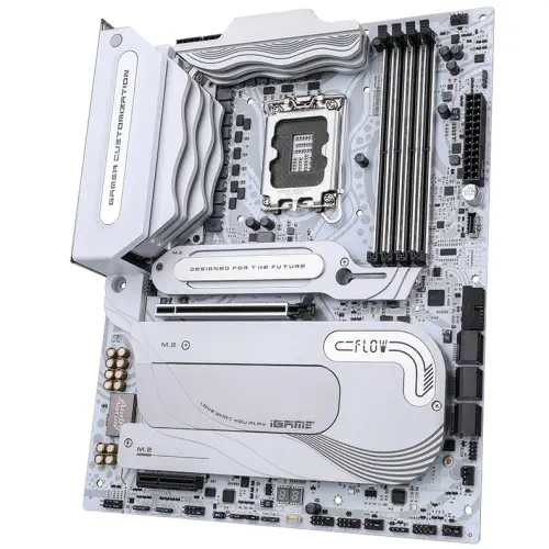 COLORFUL iGame Z890D5 FLOW V20 Beyaz WIFI DDR5 7800Mhz ATX LGA1851 Gaming (Oyuncu) Anakart