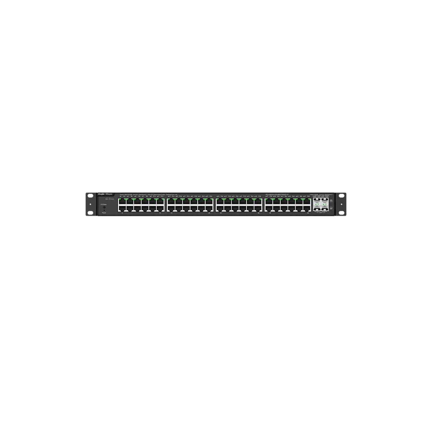 Ruijie RG-NBS3100-48GT4SFP-P 48 Gigabit PoE Portu 4 SFP 370W Yönetilebilir PoE Switch