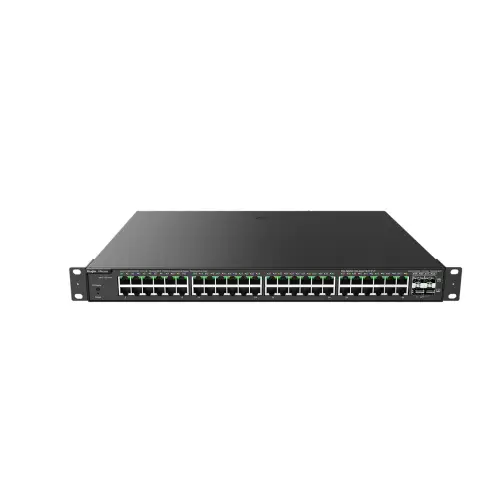 Ruijie RG-NBS3100-48GT4SFP-P 48 Gigabit PoE Portu 4 SFP 370W Yönetilebilir PoE Switch