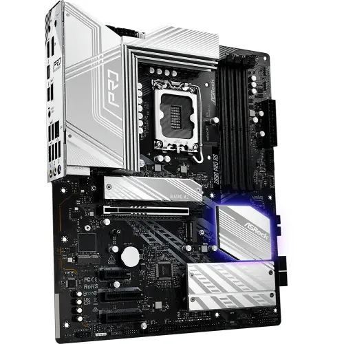 Asrock Z890 Pro RS LGA1851 DDR5 9066MHz+(OC) ATX Gaming (Oyuncu) Anakart