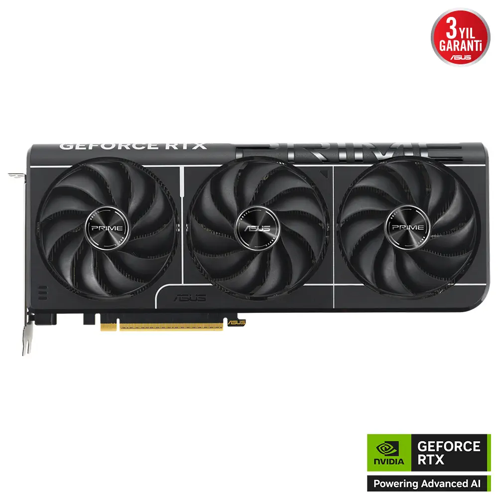 ASUS PRIME GeForce RTX 5080 PRIME-RTX5080-O16G 16GB GDDR7 OC Edition 256 Bit Gaming (Oyuncu) Ekran Kartı