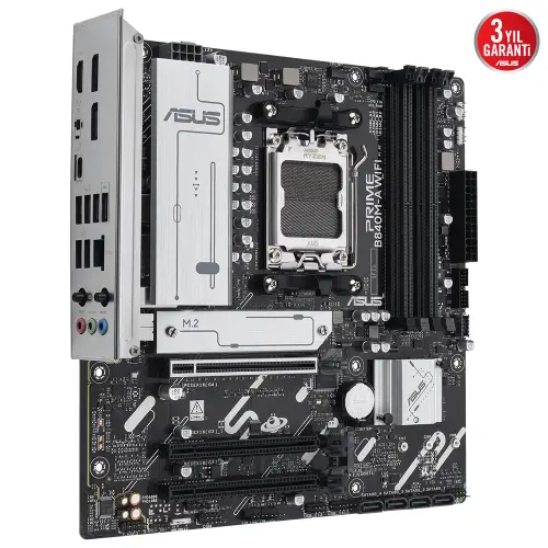 ASUS Prime B840M-A WIFI AMD B840 Soket AM5 DDR5 7600+(OC)MHz mATX Gaming (Oyuncu) Anakart