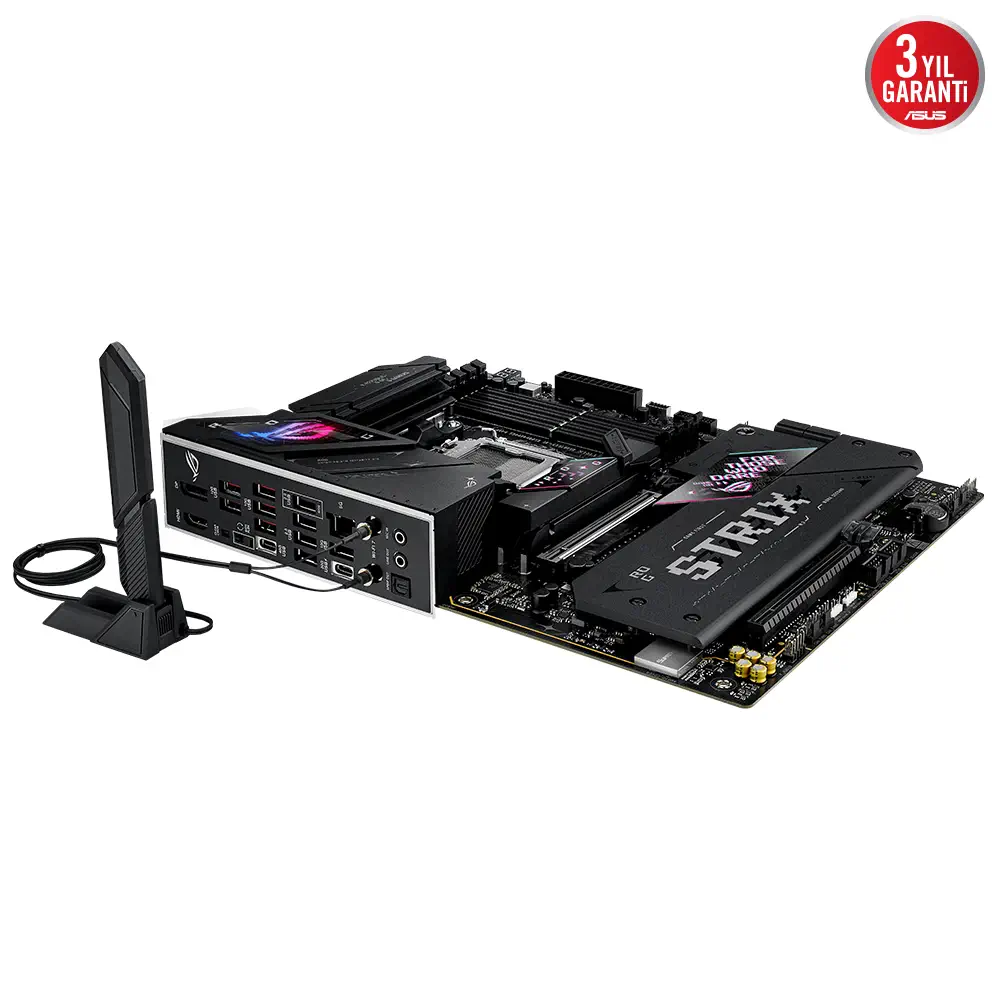 ASUS ROG STRIX B850-E Gaming Wifi AMD B850 Soket AM5 DDR5 8000+(OC)MHz ATX Gaming (Oyuncu) Anakart