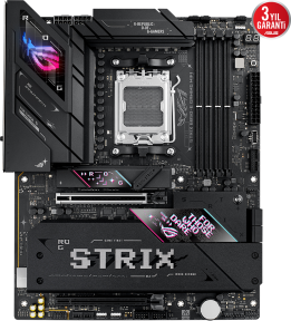 ASUS ROG STRIX B850-E Gaming Wifi AMD B850 Soket AM5 DDR5 8000+(OC)MHz ATX Gaming (Oyuncu) Anakart
